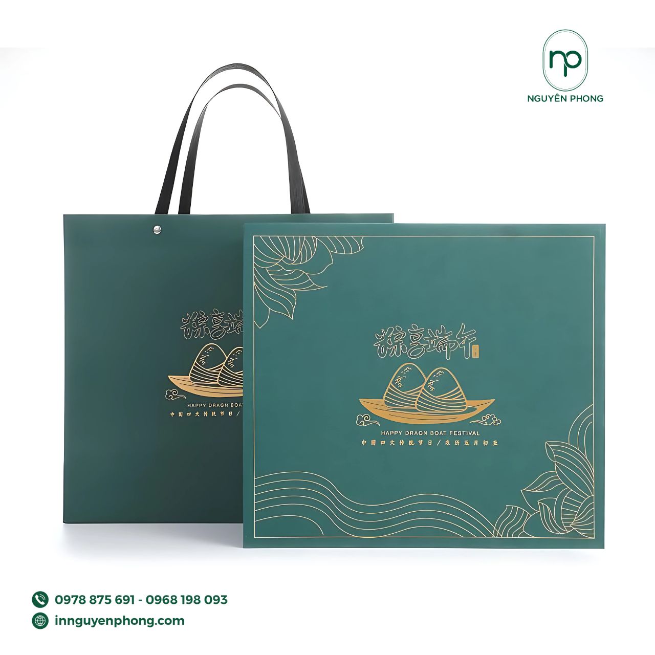 Túi giấy đựng trà cao cấp